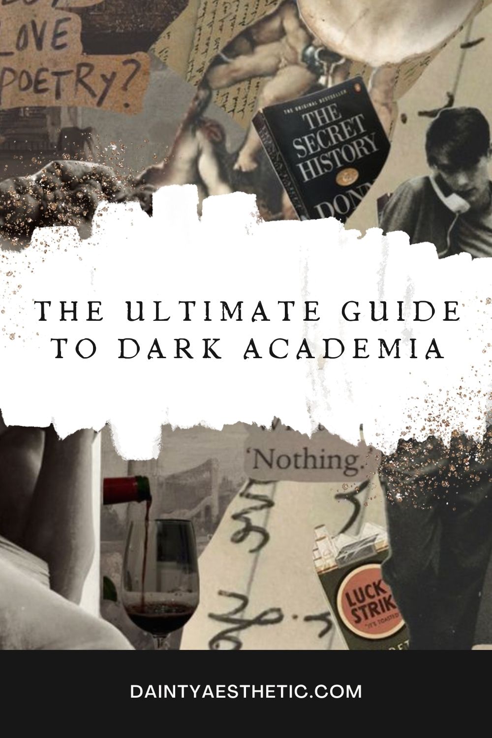 The ultimate guide to Dark Academia title