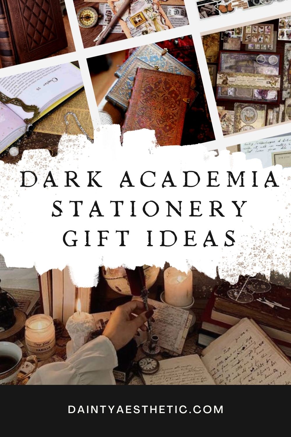 Dark Academia Stationery Gift Ideas
