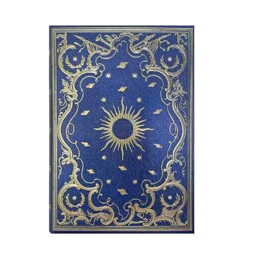 Celestial Journal with golden foil