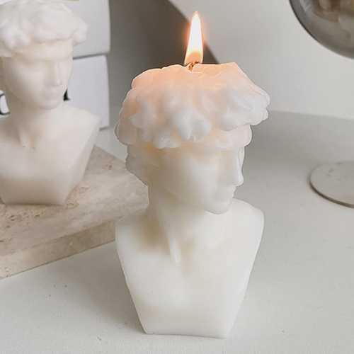 David Bust Statue Scented Candle​